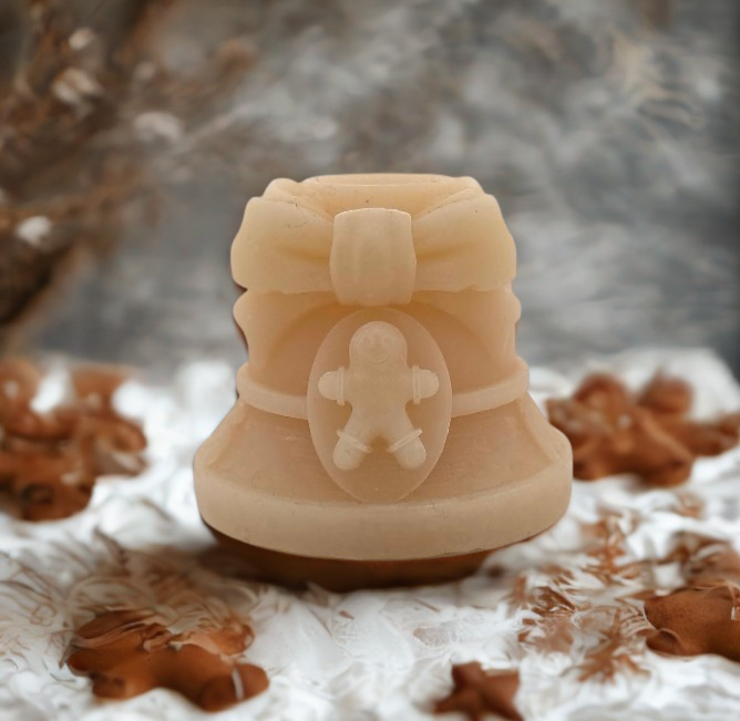 Gingerbread person Taper and Holder