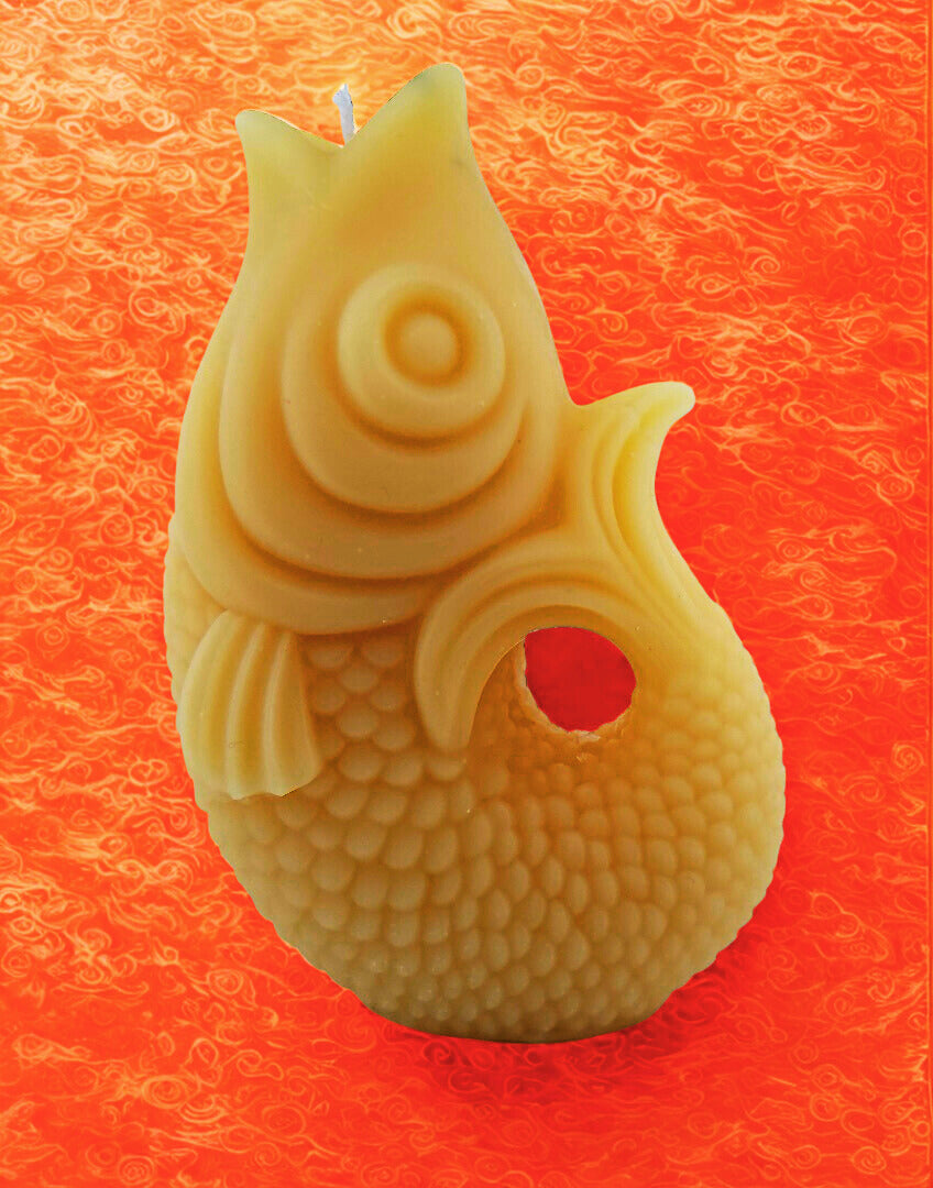 Large Goldfish candle